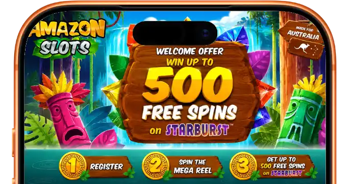 Amazon Slots Casino banner